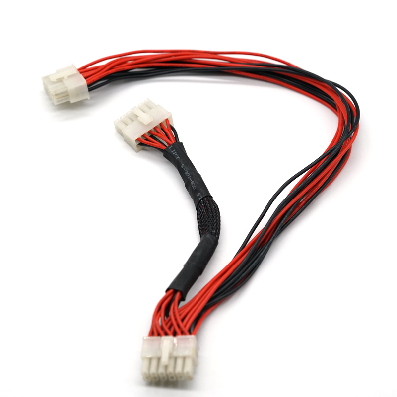 Harnais de fil de Molex de double rangée du fil 4.2mm de terminal de Molex 5557 pour l'alimentation d'énergie de moteur d'ordinateur